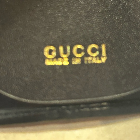 GUCCI black GG key chain and card holder. - Picture 8 of 13